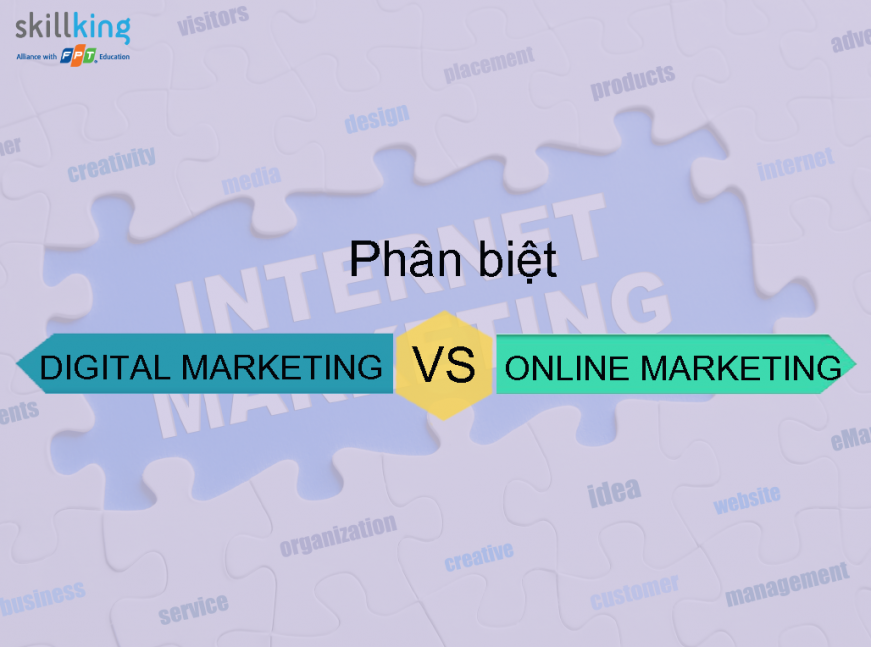 So sánh Digital Marketing với Online Marketing