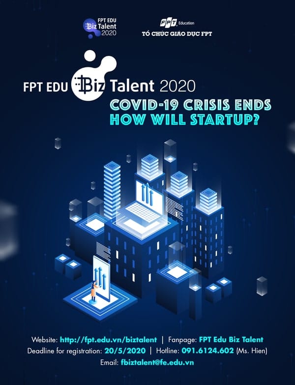 FPT Edu Biz Talent mùa 2 với chủ đề “Khởi nghiệp sau Covid-19”