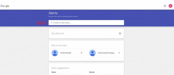 Cách lập Google Alerts 