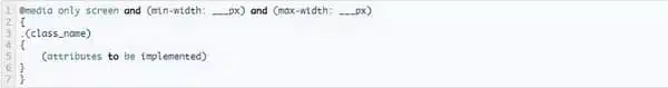 Cú pháp media queries Css