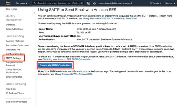 Gửi Email đầu tiên qua Amazon SES