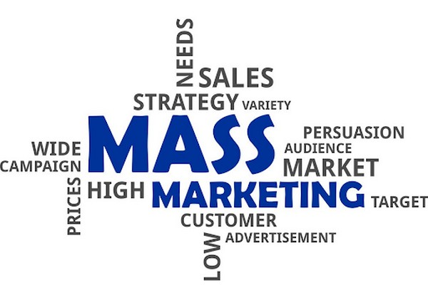 Mass Marketing là cách quảng cáo trên phương tiện truyền thông để thu hút khách hàng