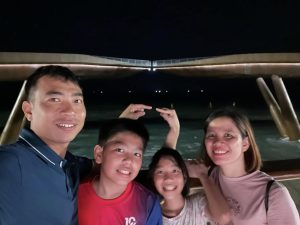 Chị Thanh Xuân và gia đình nhỏ của mình