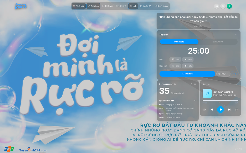 Đến với “Trạm Học”, bạn được chủ động thiết kế không gian học tập phù hợp với nhịp học và mục tiêu cá nhân.