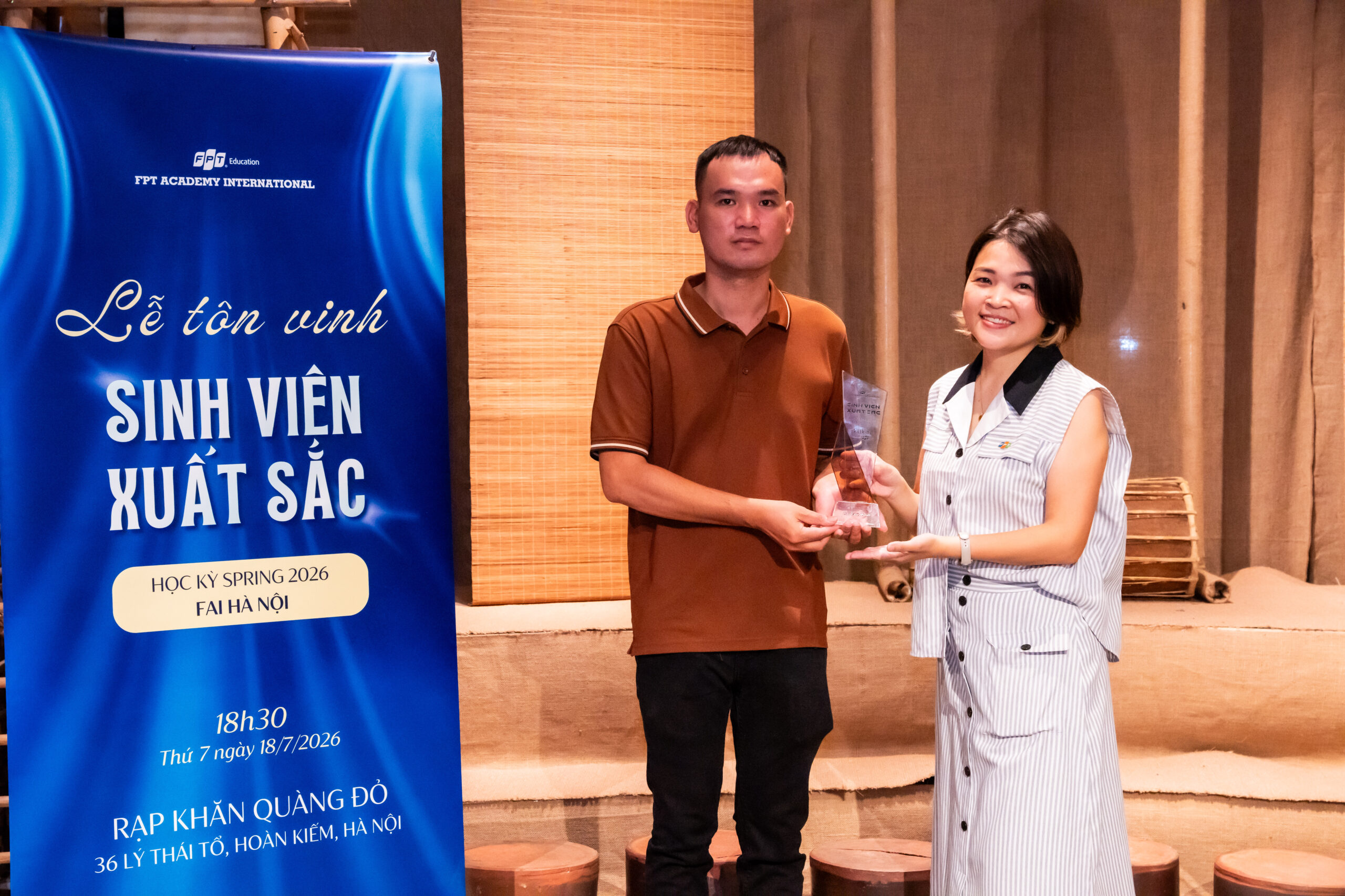 Sinh viên xuất sắc Bùi Đức Nhất