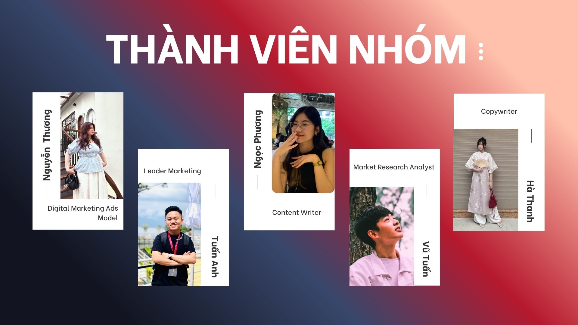 Thành viên nhóm Lumila Confidence
