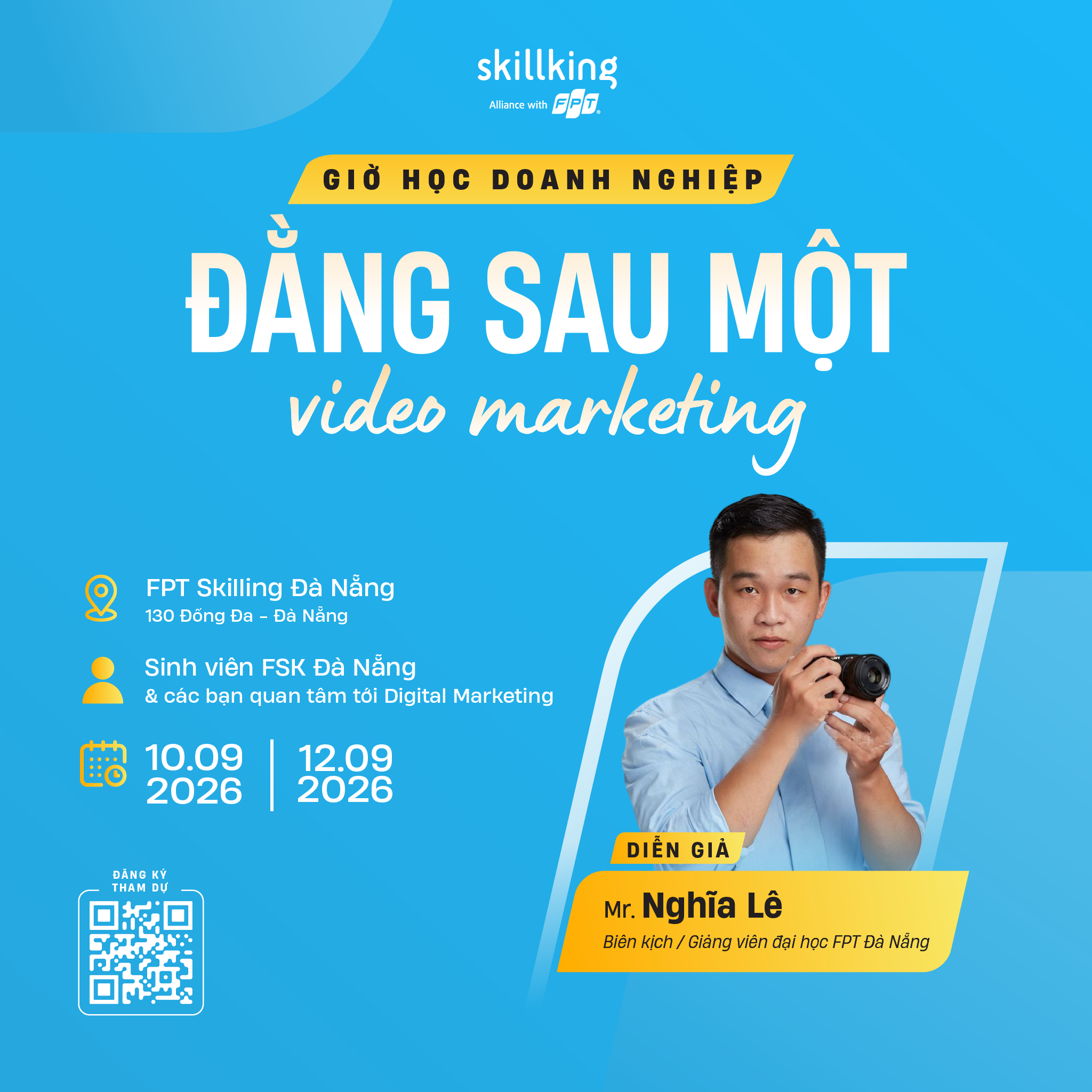 Poster giờ học doanh nghiệp