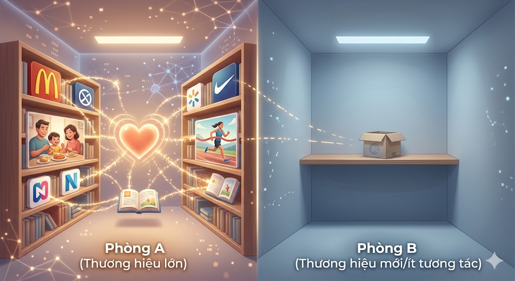 Thương hiệu tồn tại trong trí nhớ