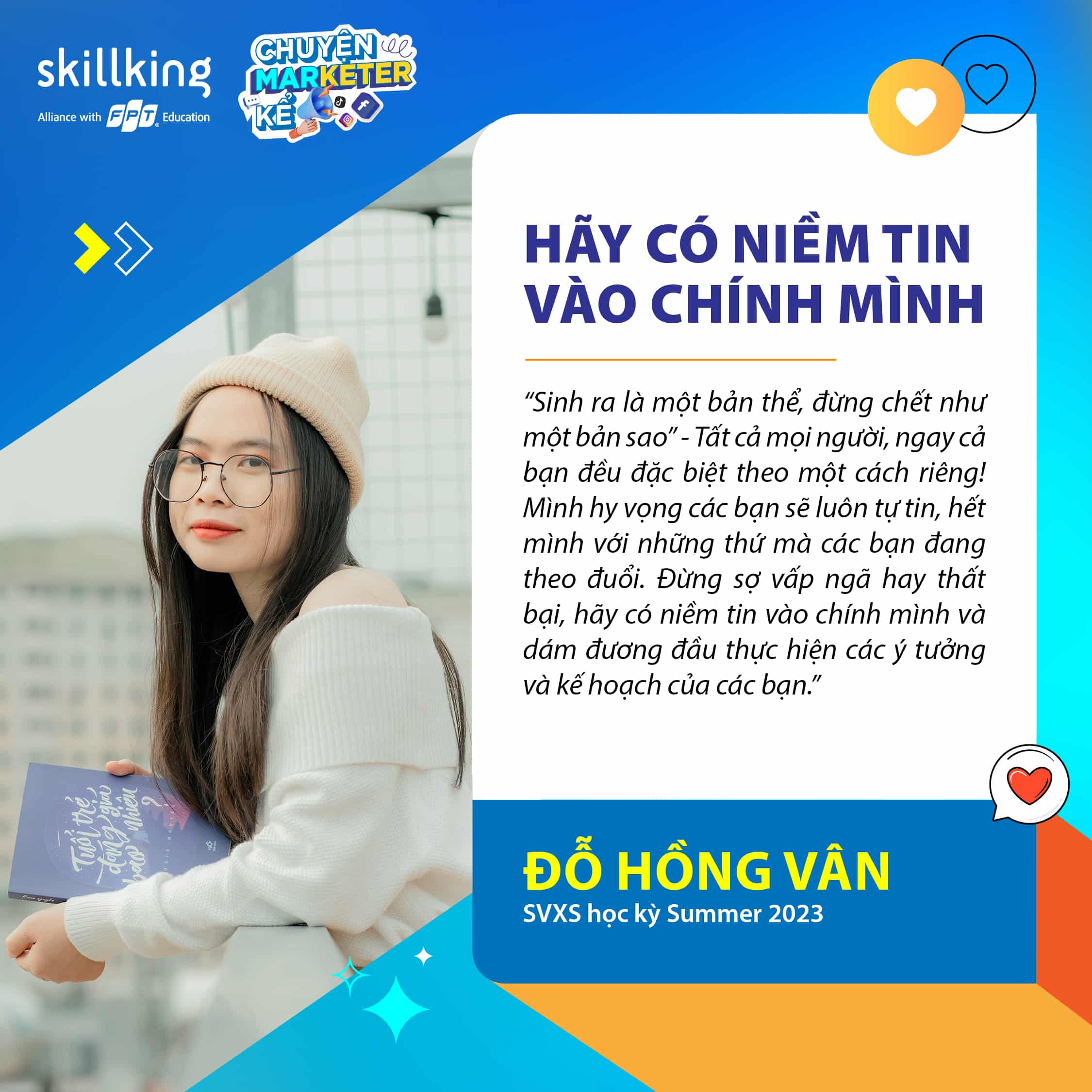 chuyen marketer ke Do Hong Van