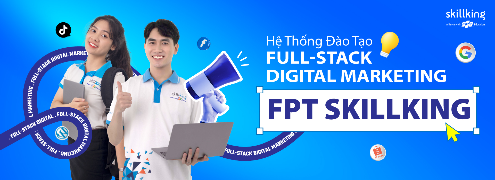 he thong dao tao Full stack Digital Marketing FPT Skillking 1