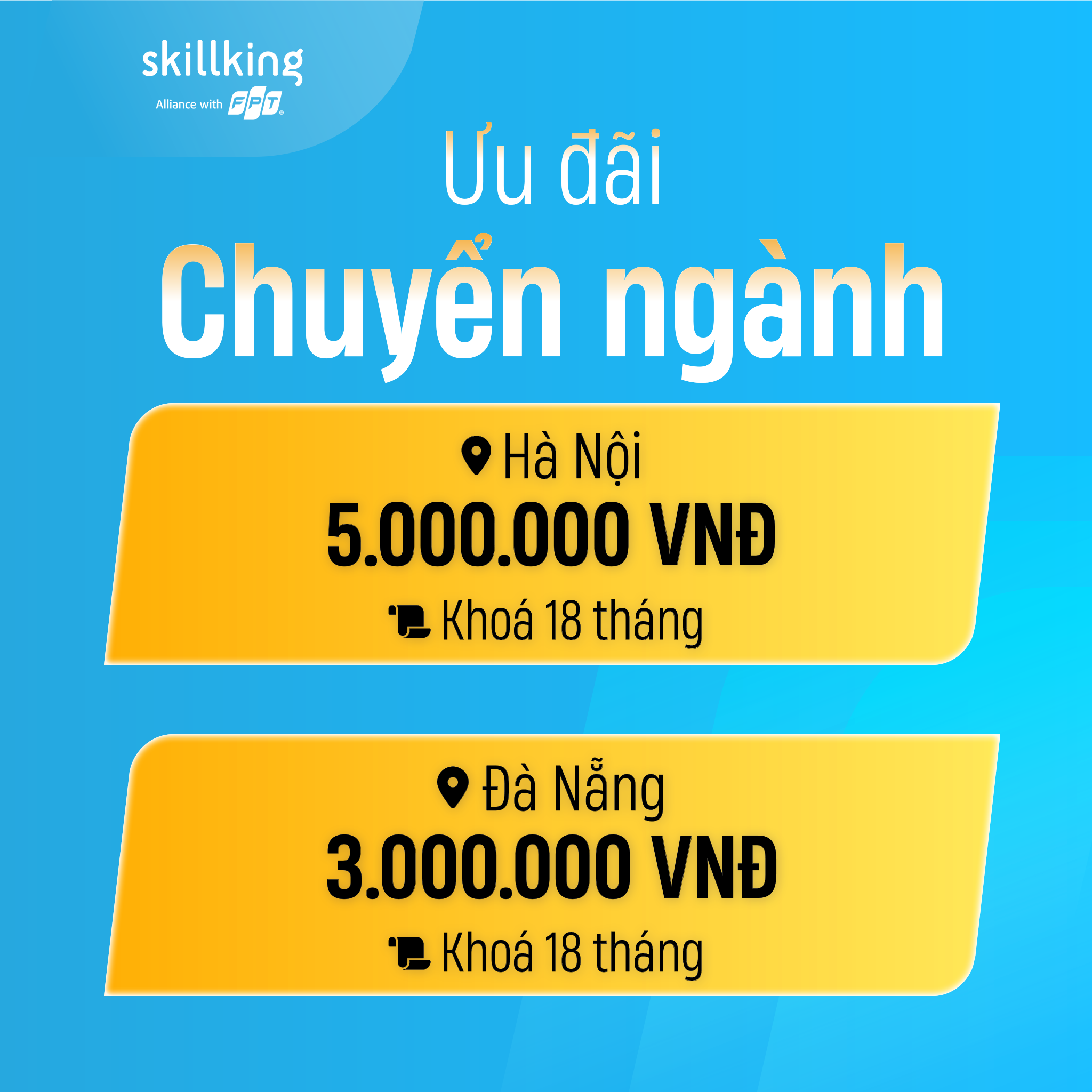 Ưu đãi Chuyển ngành