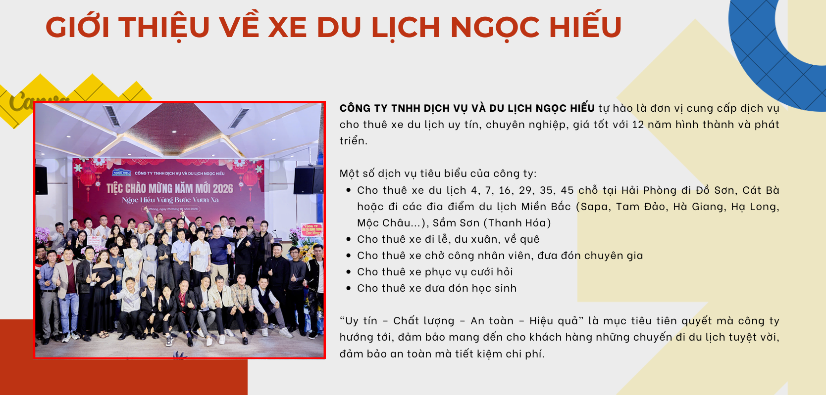 Xe du lịch Ngọc Hiếu